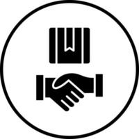 Handshake Vector Icon Style