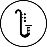 Saxophone Vector Icon Style