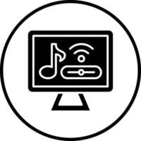 Webcast Vector Icon Style