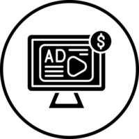 Ad Revenue Vector Icon Style