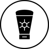Sunscreen Vector Icon Style