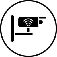 Smart Cctv Vector Icon Style