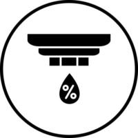 Humidity Sensor Vector Icon Style