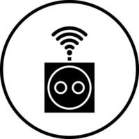 Smart Socket Vector Icon Style