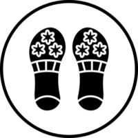 Slippers Vector Icon Style