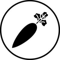 Radish Vector Icon Style