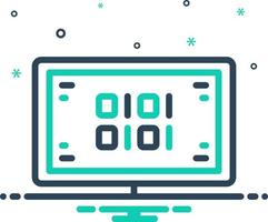 mix icon for bit vector