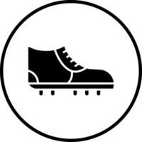fútbol americano botas vector icono estilo