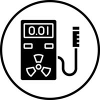 Geiger Counter Vector Icon Style