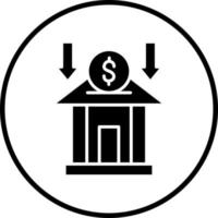 Bank Deposit Vector Icon Style