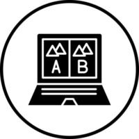 Ab Testing Vector Icon Style