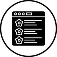 Feature Vector Icon Style