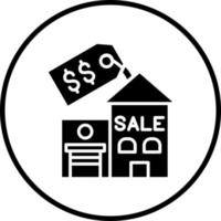 Estate Sale Vector Icon Style