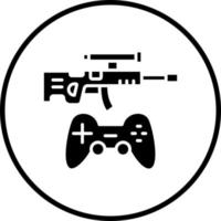 Action Game Vector Icon Style