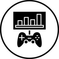 Game Analysis Vector Icon Style