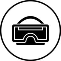 VR Glasses Vector Icon Style