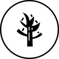 Dry Tree Vector Icon Style