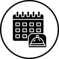 Event Date Vector Icon Style