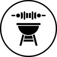 Barbecue Vector Icon Style