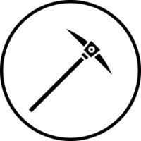 Pickaxe Vector Icon Style