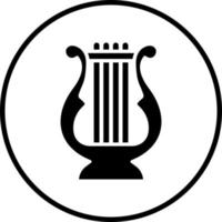 Lyre Vector Icon Style