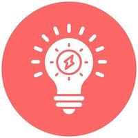 Light Source Vector Icon Style