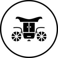 Carriage Vector Icon Style