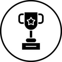 Trophy Vector Icon Style