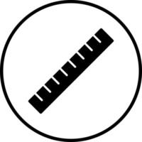 Ruler Vector Icon Style