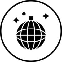 Disco Ball Vector Icon Style