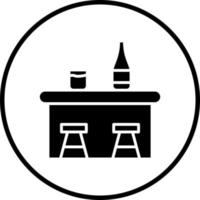 Bar Counter Vector Icon Style