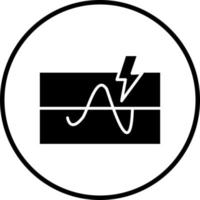 Electrical Threshold Vector Icon Style