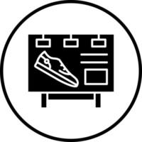 Shoe Marketing Vector Icon Style