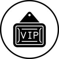 VIP Zone Vector Icon Style