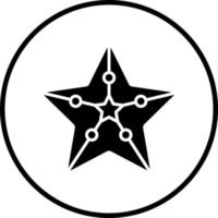 Starfish Vector Icon Style