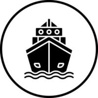 Yatch Vector Icon Style