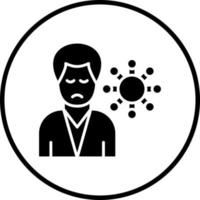 Autoimmune Reaction Vector Icon Style