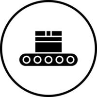 Conveyor Vector Icon Style