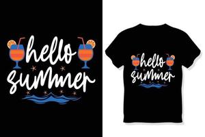 hello summer  t shirt ,Summer Typography T Shirt Design, summer quotes design lettering vector