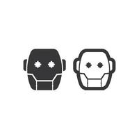 Robot icon vector