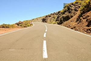 Road in the countryside photo