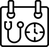 Medical Appointment Vector Icon Style
