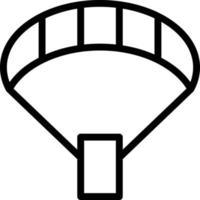 Parachute Vector Icon Style