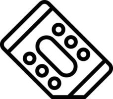 Eraser Vector Icon Style