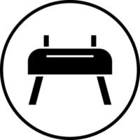 Goat Gymnastics Vector Icon Style