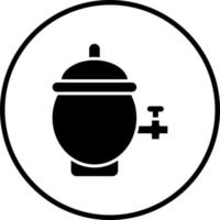 Desiccator Vector Icon Style