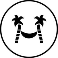Hammock Vector Icon Style