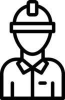 Worker Vector Icon Style