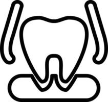 Tooth Extraction Vector Icon Style