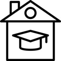 Homeschooling Vector Icon Style